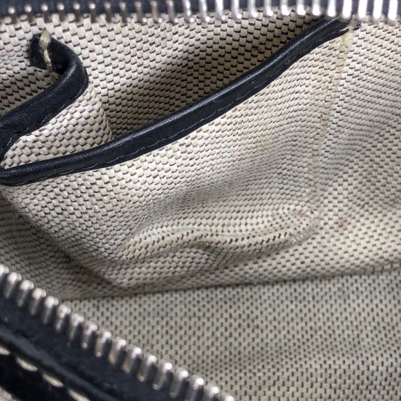 Dooney & Burke all weather leather black purse EUC - Picture 15 of 16